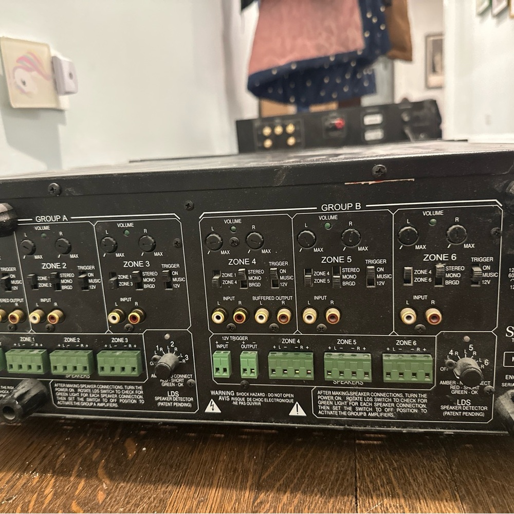 Sherbourn lds12/900 Audio Amplifier with Multiple Zones